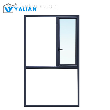 Casement Windows Aluminum Frames Double Soundproof Glazed